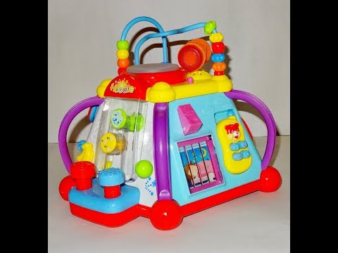 Игрушечный развивающий центр Hoodle. Мультибокс Hoodle для детей. Обзор игрушки.