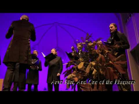Arvo Pärt. Gregorian chant. Ensemble Vox Clamantis.