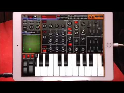 MAGELLAN Synthesizer By Yonac - Quick Play Demo for the iPad
