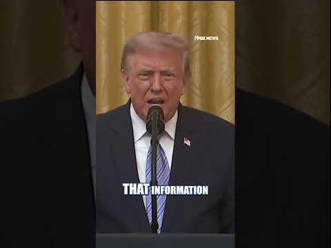President Trump says document drop aims to ‘earn confidence’ in election system #shorts #foxnews