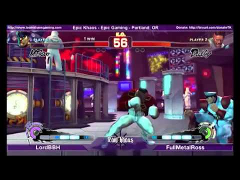 EPIC KHAOS MARCH SSF4 TOP 8  - LordBBH (DIC) vs FullMetalRoss (DUD) Losers QF