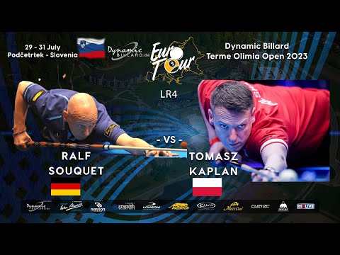 Ralf Souquet vs Tomasz Kaplan Dynamic Billard Terme Olimia Open 2023 powered by EPBF & Reelive