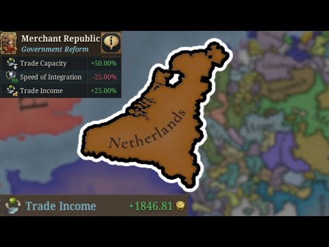 becoming a dutch merchant republic to make a TRADING EMPIRE in eu5
