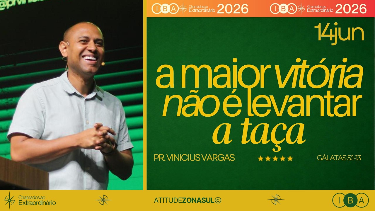 A maior vitória não pe levantar a taça