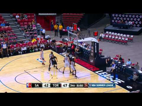 San Antonio Spurs vs Toronto Raptors Summer League Recap