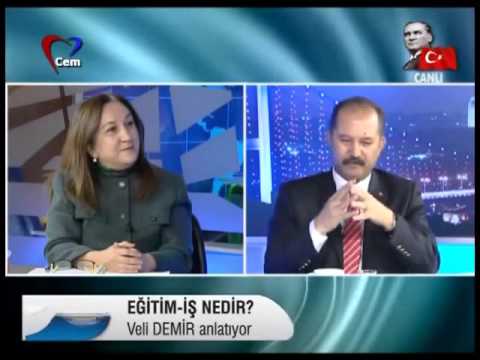Eğitim İş Genel Başkanı Veli Demir Cem Tv`de Gündemi Değerlendirdi  | EĞİTİM İŞ
