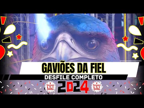 GAVIÕES DA FIEL 2024- DESFILE COMPLETO.