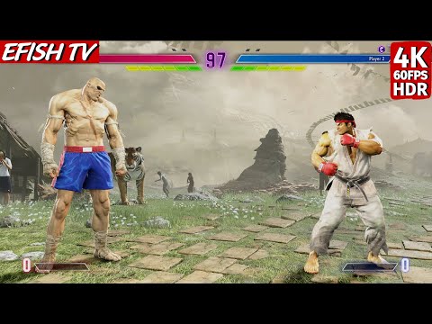 Boss is back! Sagat vs Ryu (Hardest AI) - Street Fighter 6