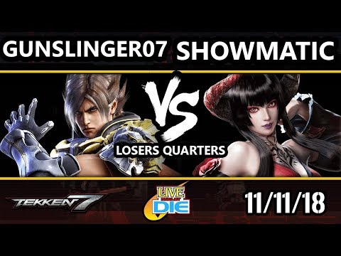 Live and Let Die - Tekken 7 -  gunslinger07 (Lars) Vs.  Showmatic (Eliza) - T7 Losers Quarters