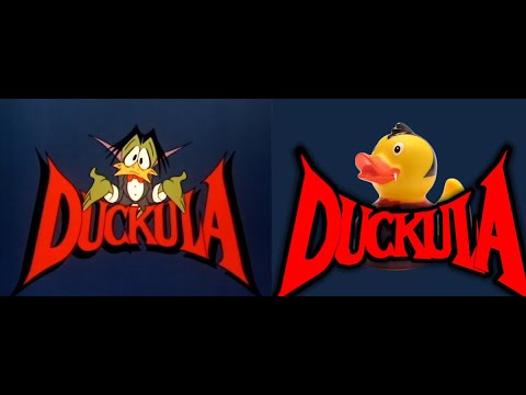 Count Duckula Intro Recreated Using Only Stock Footage