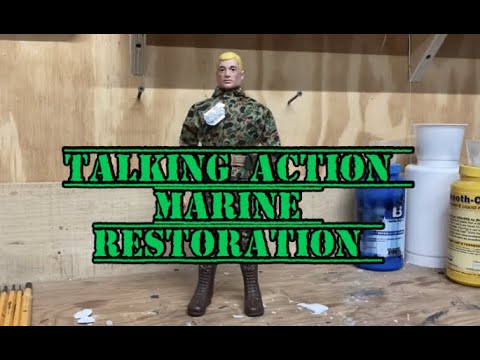 G.I. JOE TALKING ACTION MARINE RESTORATION