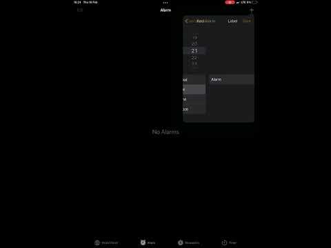 How To Set-Up Alarm on Ipad