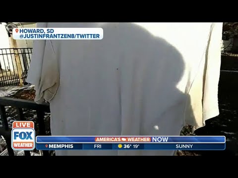 Watch: South Dakota Man’s T-Shirt Freezes Solid
