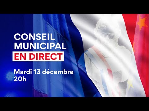 Conseil municipal du mardi 13 décembre 2022 (20h) de Jouy-le-Moutier