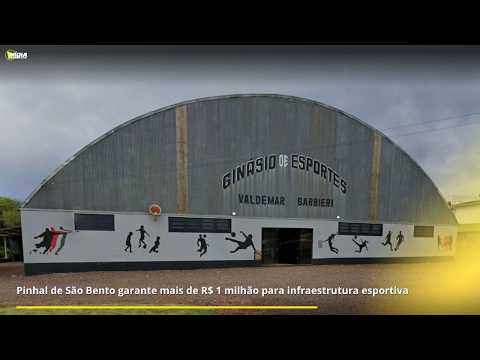 Pinhal de São Bento garante mais de R$ 1 milhão para infraestrutura esportiva