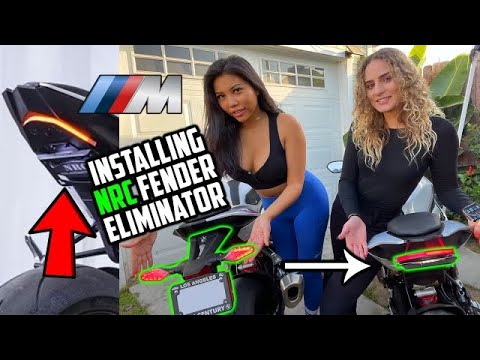 Installing New Rage Cycle Fender Eliminator BMW S1000 RR