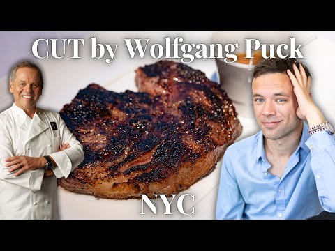 Essen im CUT von Wolfgang Puck. Ein luxuriöses Steakhouse in New York