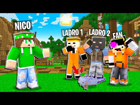 QUALCUNO MI HA RUBATO L'AXOLOTL *SUPER RARO* nella BIG VANILLA su MINECRAFT!