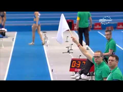 Göteborg 3 Mars 2013 Championnats d'europe en salle Triple saut femmes Finale