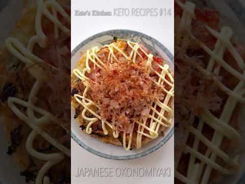 , title : 'Keto #14 Japanese Okonomiyaki | Bánh xèo Nhật Bản Keto #Shorts'