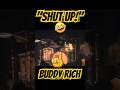 Buddy Rich puts fan in his place with 2 words😅 #buddyrich #drums #shorts #shutup