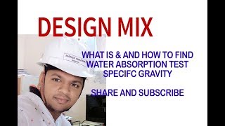 SPECIFIC GRAVITY OF FINE AGGREGATE || WHAT IS WATER ABSORPTION TEST