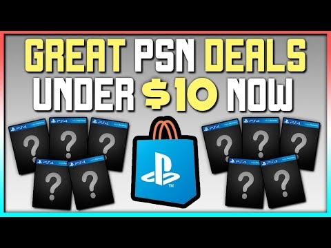 10 GREAT PS4 PSN GAME DEALS UNDER $10 RIGHT NOW!