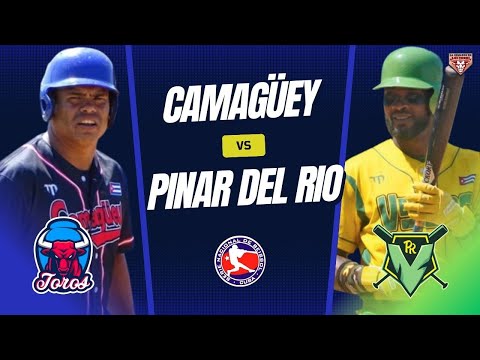 Serie Nacional 63. Camagüey vs Pinar del Rio (1er juego)