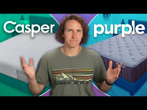 Purple vs Casper Wave | Luxury Mattress Review & Comparison (NEW)