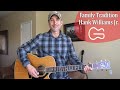 Family Tradition - Hank Williams Jr. - Guitar Lesson | Tutorial