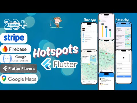 Complete Production-Ready Flutter App – Hotspots (Flutter, Firebase, Google Maps, Stripe, Riverpod)
