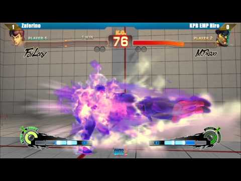 SSF4 AE2012 Zaferino vs KPB EMP Hiro GUTS2 Tournament