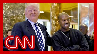 Download the video "Kanye West speaks out about Trump's dinner with Holocaust denier"