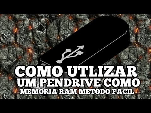 COMO UTILIZAR PEN DRIVE COMO RAM