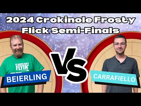 Beierling V Carrafiello - 2024 Frosty Flick Crokinole Tournament Semifinals