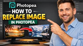 How to REPLACE IMAGE in Photopea (Step by Step)