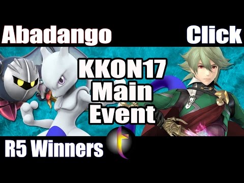 KKON17 Main Event: SSB Wii U - WR5 - Abadango vs Click