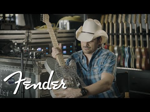 Fender Brad Paisley Road Worn Telecaster 6-String Electric Guitar (Right-Handed, Silver Sparkle)