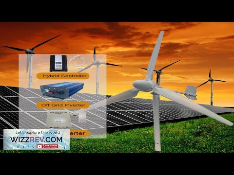 10KW 20KW Horizontal Wind Turbine Generator 48V 120V 380V Free Energy Magnetic