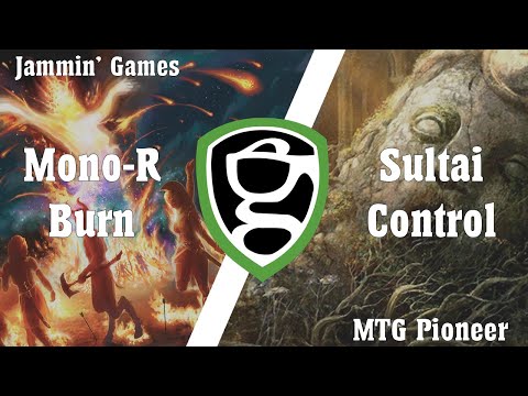 Mono Red Burn VS Sultai Control PIONEER MTG
