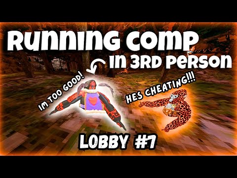 Running Comp Lobbies In 3rd Person! (THEY THOUGHT I WAS CHEATING) | Gorilla Tag