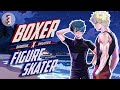 3 BOXER X FIGURE SKATER Bakudeku Omegaverse MHA Texting Story