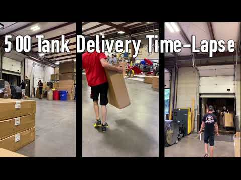 Aeromotive Inc. | 500 Tanks Delivered Time-Lapse