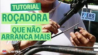 Uma roçadora que não arranca mais, o que fazer?