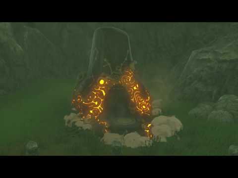 The Cursed Statue and Hidden Shrine Kam Urog - The Legend of Zelda Breath of the Wild