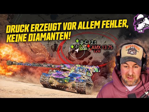 Top-tier gameplay | Under pressure, you make mistakes, not diamonds! [WoT - Tactics - DE]