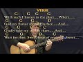Sweet Hour of Prayer (Hymn) Strum Guitar Cover Lesson in G with Chords/Lyrics