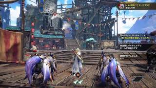 モンハンサンブレイク　双剣でゲームスピード思いだしつつ傀異研究レベル上げ