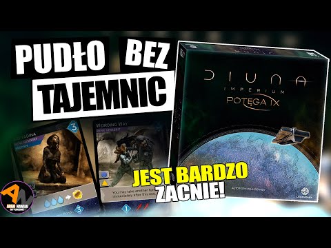 DIUNA IMPERIUM: POTĘGA IX ¦ świetny dodatek do świetnej gry! ¦ UNBOXING [2022]