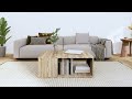 Tavolino da Salotto Rovere Sonoma 90x67x33 cm Legno Multistrato - Foto miniatura 4